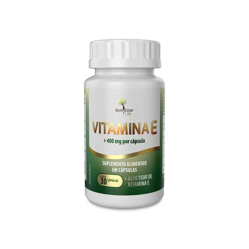 VITAMINA E - 400 MG - 30 CAPSULAS 