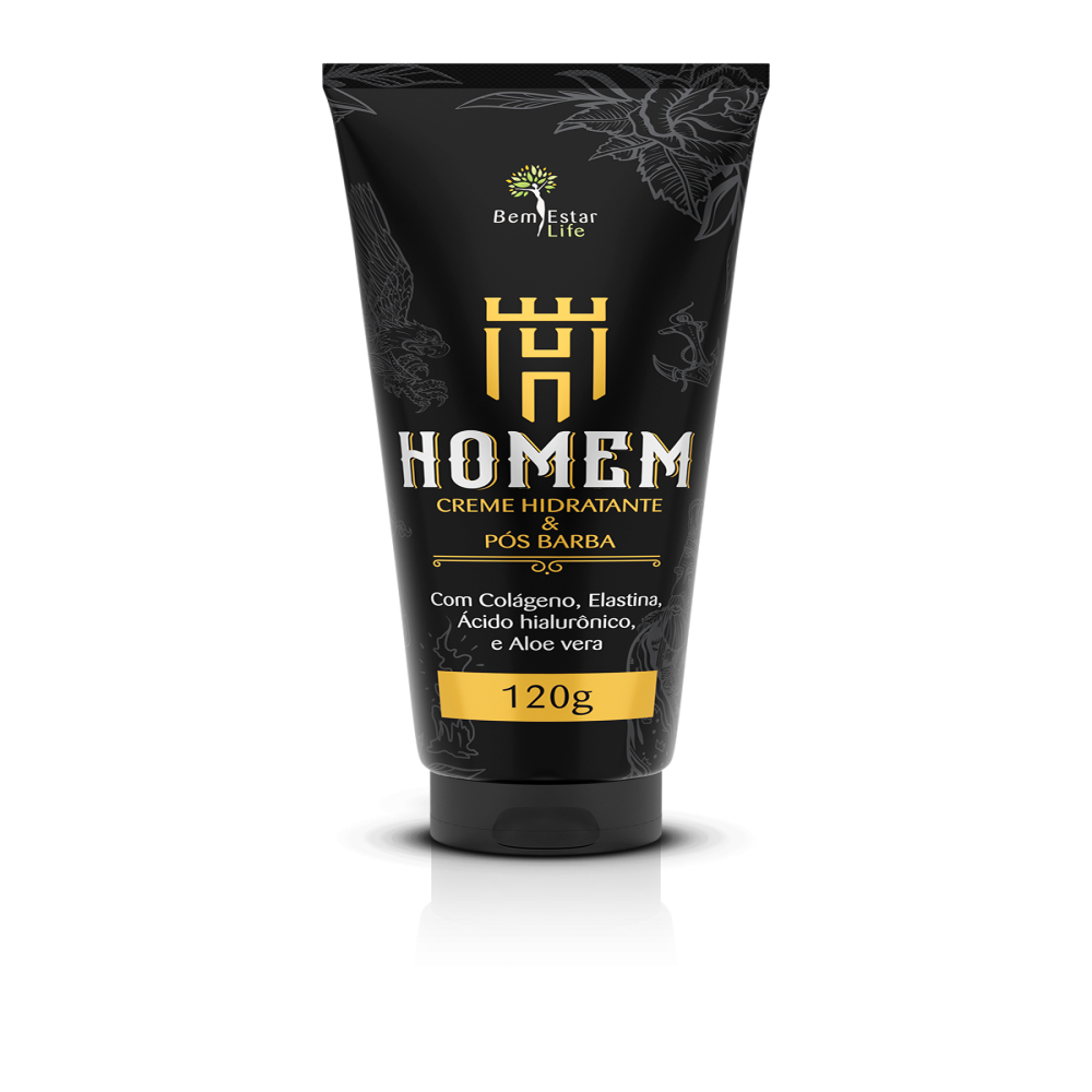  HOMEM - CREME HIDRATANTE & POS BARBA -  120 mg