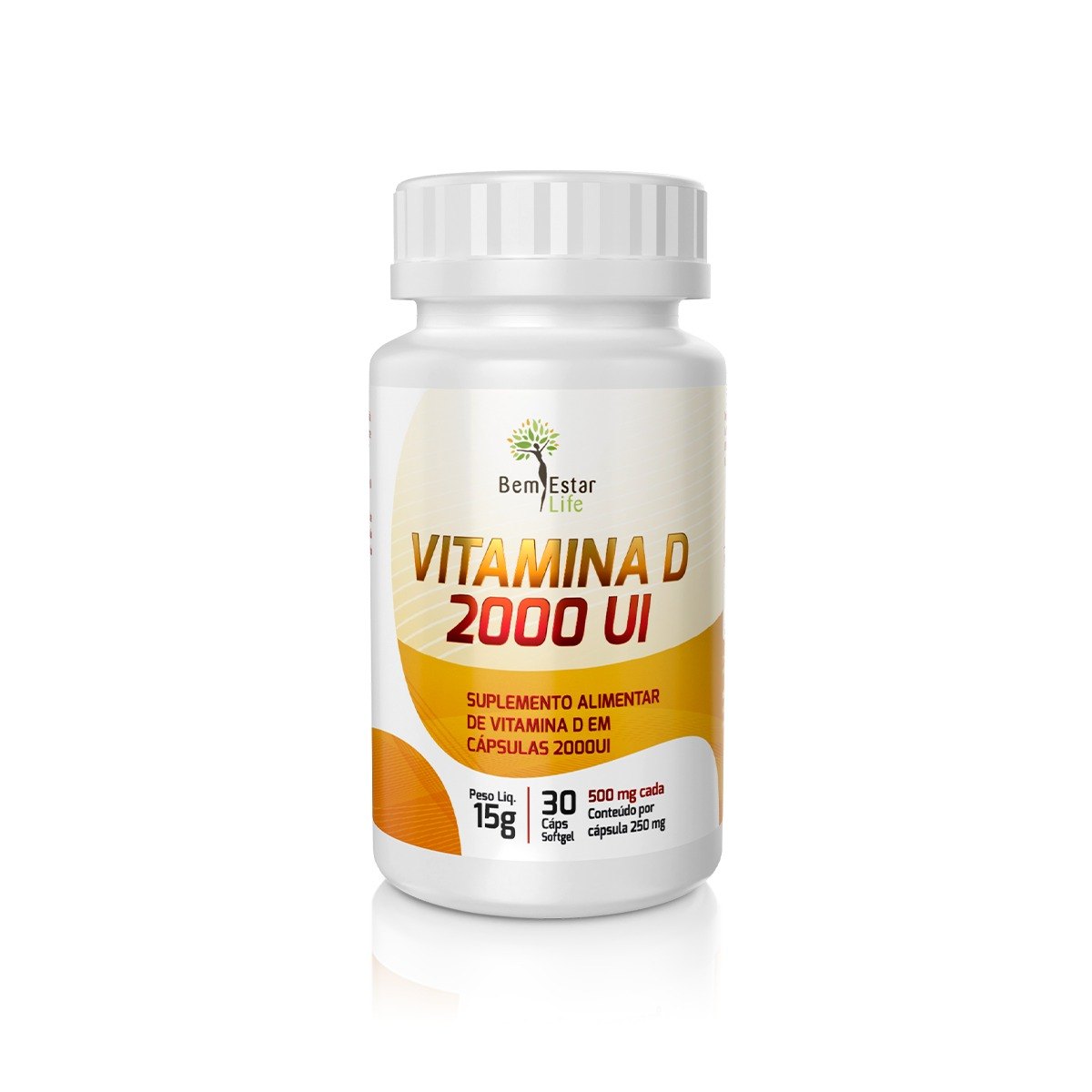 VITAMINA D - 2000 UI - 30 CAPSULAS