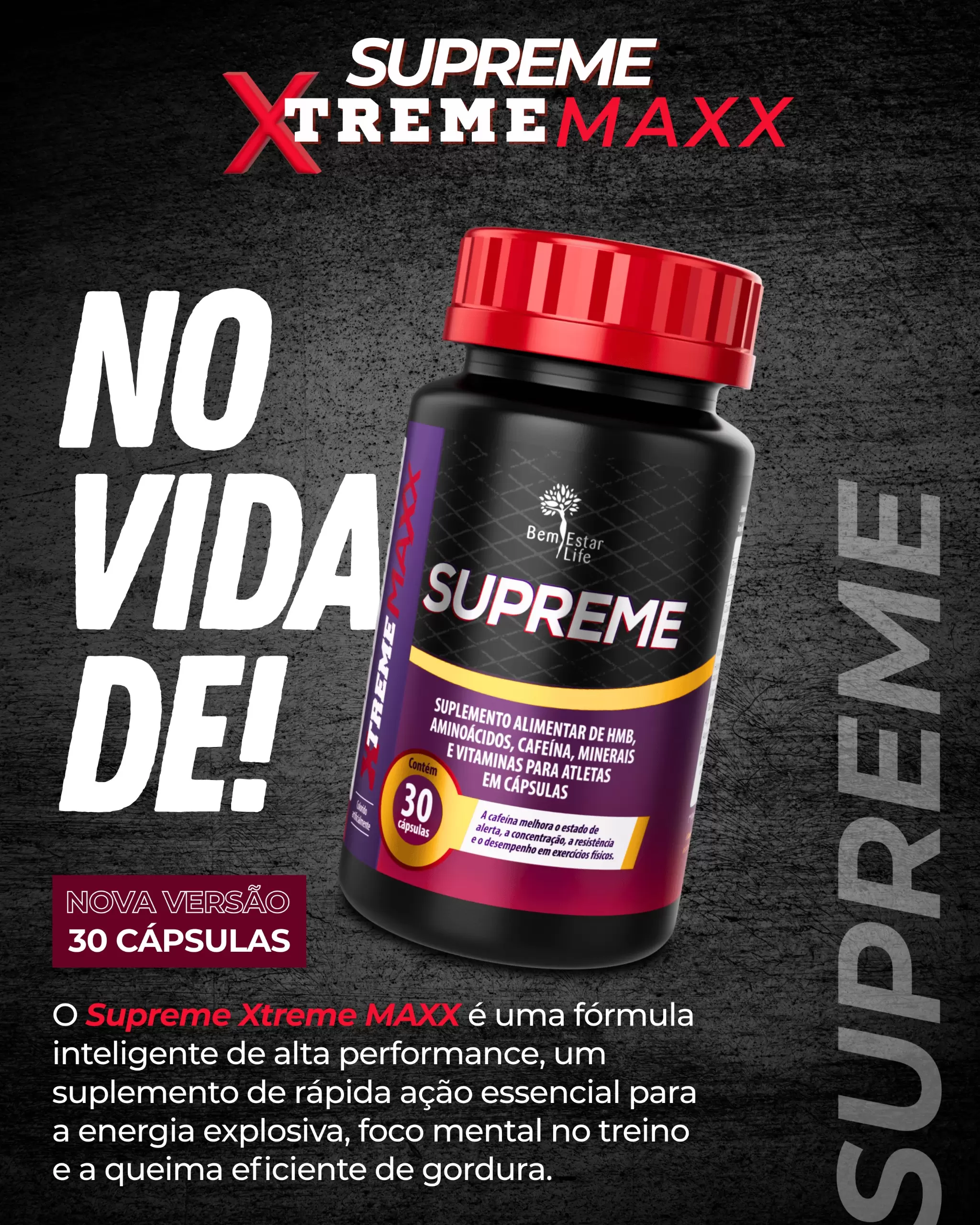 SUPREME XTREME MAXX - 30 CAPSULAS 