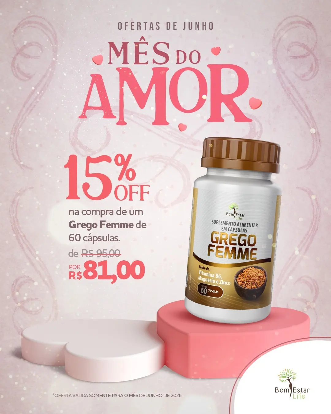 JUNHO MÊS DO AMOR