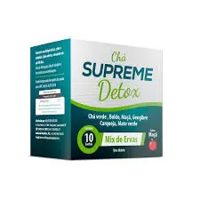 CHA SUPREME DETOX - MIX DE ERVAS - 10 SACHES